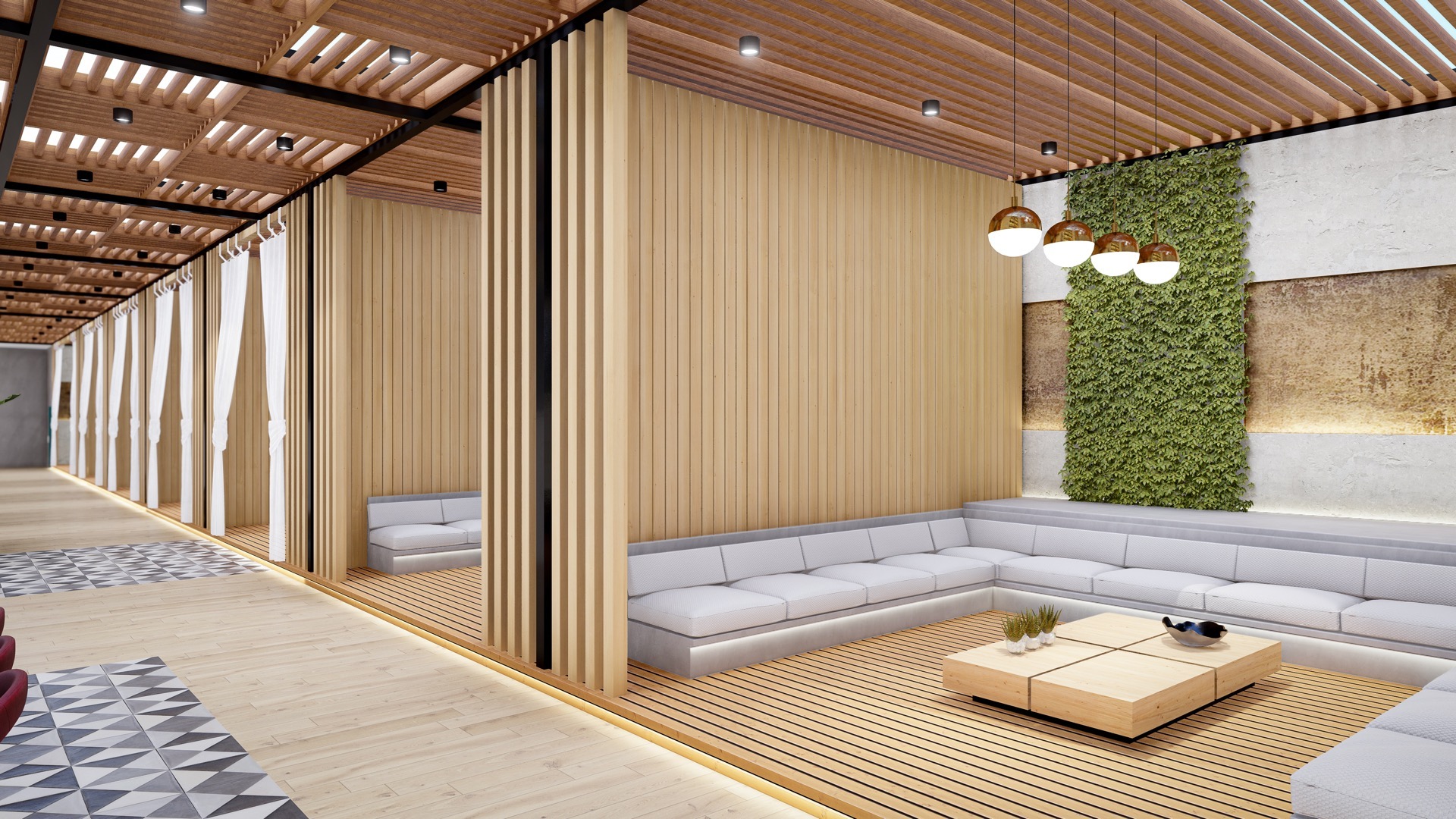 Diseño interior del Restaurante SL